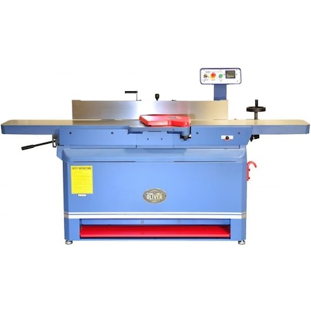 Oliver Machinery 16 in. Parallelogram Jointer with 4-sided Insert Helical Cutterhead 7.5HP 3Ph Baldor motor 4275C.102.4S